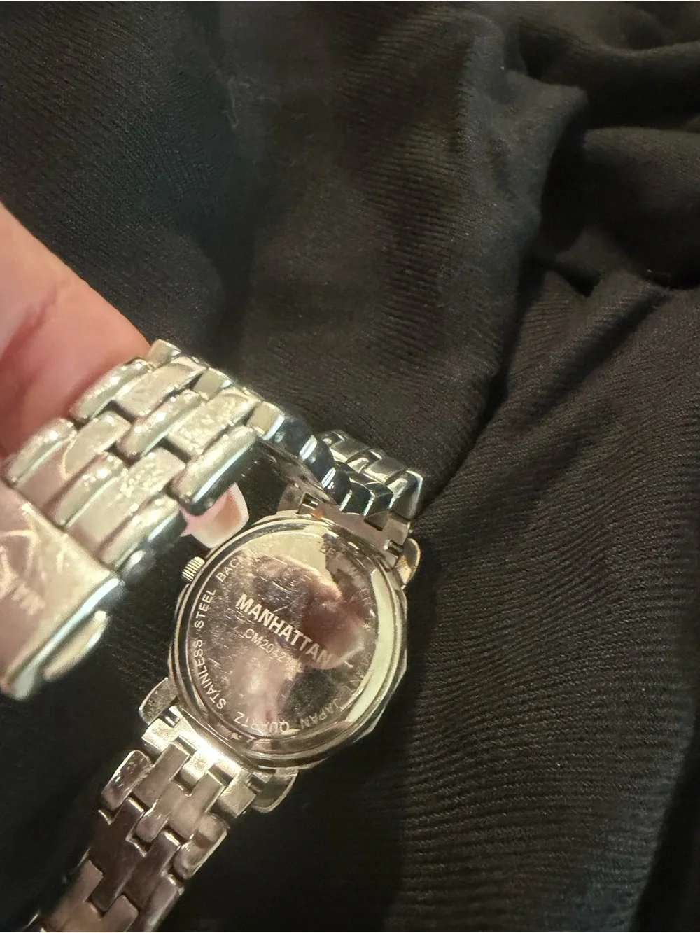 Silver Crystal Accent Women’s Bracelet Watch - Brand Not Shown